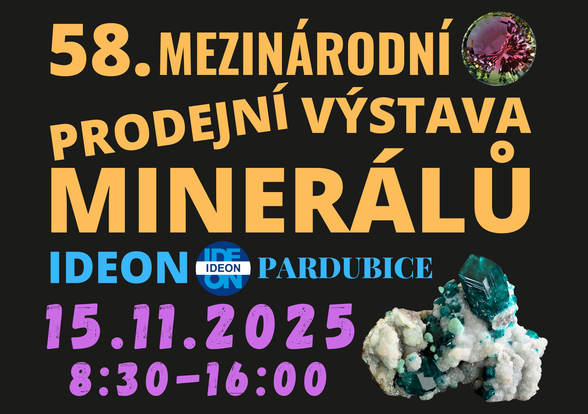 Akce VÝSTAVA MINERÁLŮ